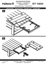 Предварительный просмотр 18 страницы Hülsta ET 1300 13181 Assembly Instruction Manual