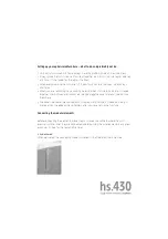 Предварительный просмотр 29 страницы Hülsta hs.430 Important Product Information