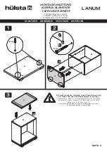 Предварительный просмотр 5 страницы Hülsta Lanum Assembly Instruction Manual