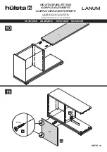 Предварительный просмотр 13 страницы Hülsta Lanum Assembly Instruction Manual