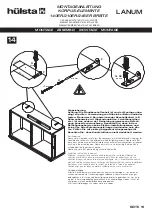 Предварительный просмотр 15 страницы Hülsta Lanum Assembly Instruction Manual