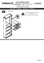 Предварительный просмотр 19 страницы Hülsta Lanum Assembly Instruction Manual