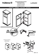 Предварительный просмотр 20 страницы Hülsta Lanum Assembly Instruction Manual