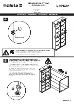 Предварительный просмотр 25 страницы Hülsta Lanum Assembly Instruction Manual