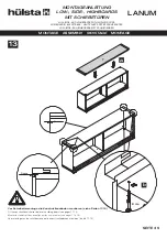 Предварительный просмотр 35 страницы Hülsta Lanum Assembly Instruction Manual