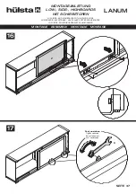 Предварительный просмотр 37 страницы Hülsta Lanum Assembly Instruction Manual