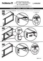 Предварительный просмотр 39 страницы Hülsta Lanum Assembly Instruction Manual