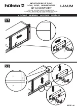 Предварительный просмотр 40 страницы Hülsta Lanum Assembly Instruction Manual