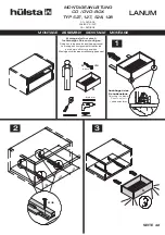 Предварительный просмотр 42 страницы Hülsta Lanum Assembly Instruction Manual