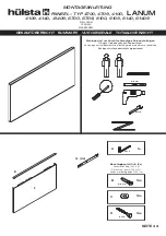 Предварительный просмотр 43 страницы Hülsta Lanum Assembly Instruction Manual