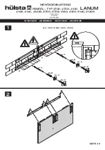 Предварительный просмотр 45 страницы Hülsta Lanum Assembly Instruction Manual