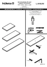 Предварительный просмотр 59 страницы Hülsta Lanum Assembly Instruction Manual