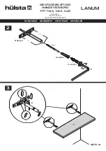 Предварительный просмотр 61 страницы Hülsta Lanum Assembly Instruction Manual