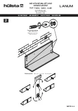 Предварительный просмотр 63 страницы Hülsta Lanum Assembly Instruction Manual