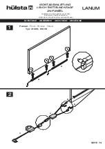 Предварительный просмотр 74 страницы Hülsta Lanum Assembly Instruction Manual