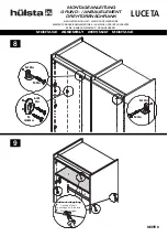 Предварительный просмотр 6 страницы Hülsta Luceta Wardrobe Assembly Instruction Manual