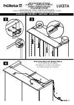 Предварительный просмотр 17 страницы Hülsta Luceta Wardrobe Assembly Instruction Manual