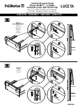 Предварительный просмотр 22 страницы Hülsta Luceta Wardrobe Assembly Instruction Manual