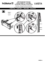 Предварительный просмотр 23 страницы Hülsta Luceta Wardrobe Assembly Instruction Manual