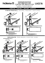 Предварительный просмотр 24 страницы Hülsta Luceta Wardrobe Assembly Instruction Manual