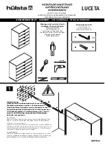 Предварительный просмотр 42 страницы Hülsta Luceta Wardrobe Assembly Instruction Manual