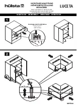 Предварительный просмотр 46 страницы Hülsta Luceta Wardrobe Assembly Instruction Manual