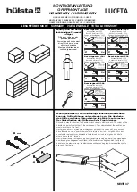 Предварительный просмотр 47 страницы Hülsta Luceta Wardrobe Assembly Instruction Manual