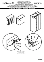 Предварительный просмотр 48 страницы Hülsta Luceta Wardrobe Assembly Instruction Manual