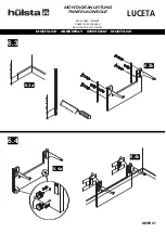 Предварительный просмотр 57 страницы Hülsta Luceta Wardrobe Assembly Instruction Manual