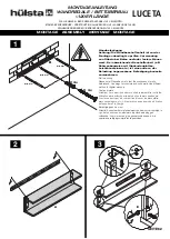 Предварительный просмотр 62 страницы Hülsta Luceta Wardrobe Assembly Instruction Manual