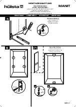 Preview for 7 page of Hülsta MANIT WARDROBE Assembly Instruction Manual