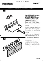 Preview for 31 page of Hülsta MANIT WARDROBE Assembly Instruction Manual