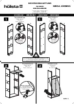 Предварительный просмотр 5 страницы Hülsta MEGA-DESIGN Assembly Instruction Manual