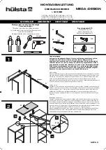 Предварительный просмотр 9 страницы Hülsta MEGA-DESIGN Assembly Instruction Manual