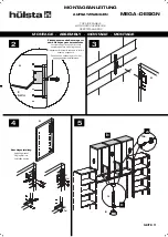 Предварительный просмотр 11 страницы Hülsta MEGA-DESIGN Assembly Instruction Manual