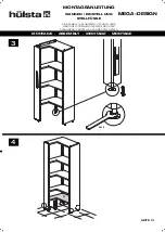 Предварительный просмотр 13 страницы Hülsta MEGA-DESIGN Assembly Instruction Manual