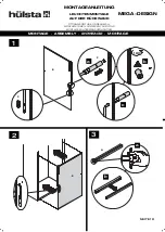 Предварительный просмотр 18 страницы Hülsta MEGA-DESIGN Assembly Instruction Manual