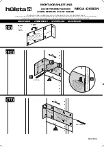 Предварительный просмотр 24 страницы Hülsta MEGA-DESIGN Assembly Instruction Manual