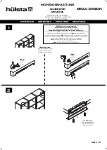 Предварительный просмотр 33 страницы Hülsta MEGA-DESIGN Assembly Instruction Manual