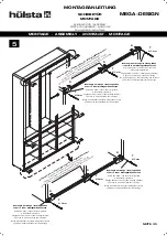 Предварительный просмотр 35 страницы Hülsta MEGA-DESIGN Assembly Instruction Manual