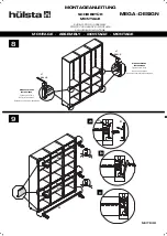 Предварительный просмотр 38 страницы Hülsta MEGA-DESIGN Assembly Instruction Manual