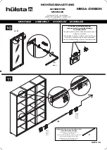 Предварительный просмотр 39 страницы Hülsta MEGA-DESIGN Assembly Instruction Manual