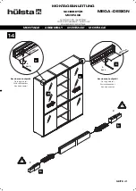 Предварительный просмотр 41 страницы Hülsta MEGA-DESIGN Assembly Instruction Manual