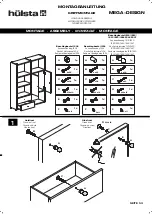 Предварительный просмотр 53 страницы Hülsta MEGA-DESIGN Assembly Instruction Manual