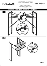 Предварительный просмотр 55 страницы Hülsta MEGA-DESIGN Assembly Instruction Manual