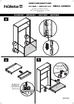 Предварительный просмотр 56 страницы Hülsta MEGA-DESIGN Assembly Instruction Manual