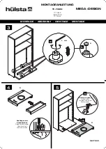 Предварительный просмотр 60 страницы Hülsta MEGA-DESIGN Assembly Instruction Manual