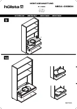 Предварительный просмотр 62 страницы Hülsta MEGA-DESIGN Assembly Instruction Manual