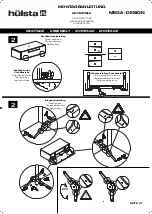 Предварительный просмотр 67 страницы Hülsta MEGA-DESIGN Assembly Instruction Manual