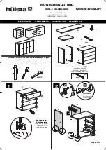 Предварительный просмотр 69 страницы Hülsta MEGA-DESIGN Assembly Instruction Manual